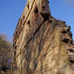 Palas Außenwand